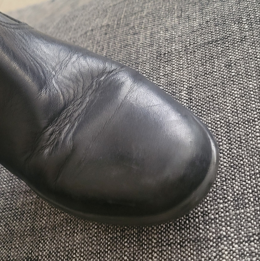 Dansko Black Leather Tall Boots - Picture 9 of 11